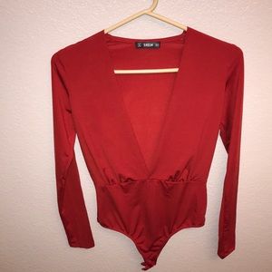 Red Bodysuit
